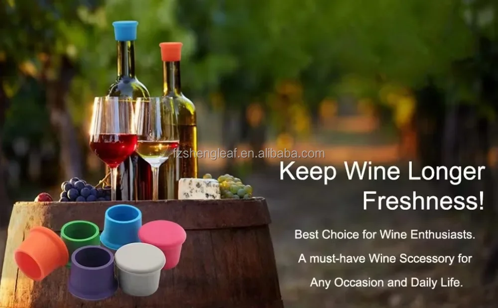 product personalized customized cork wedding wine bottle stopper leak proof food grade silicone with zinc alloy for your special day-8