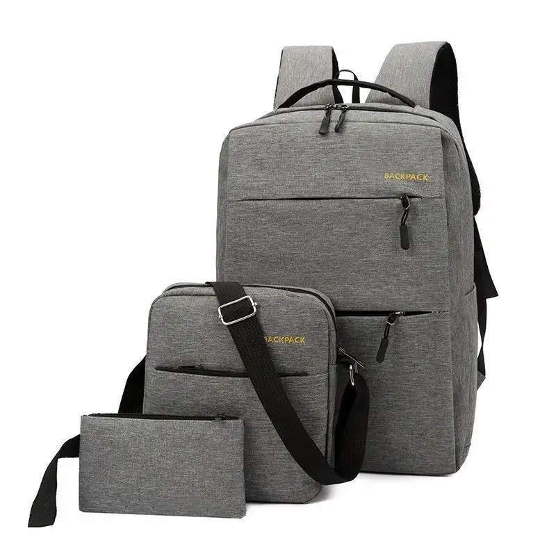 Rucksack Port Bag USB Charging Large Capacity Oxford Backpack Laptop  Bags Unisex Men Business Travel Casual School Bag