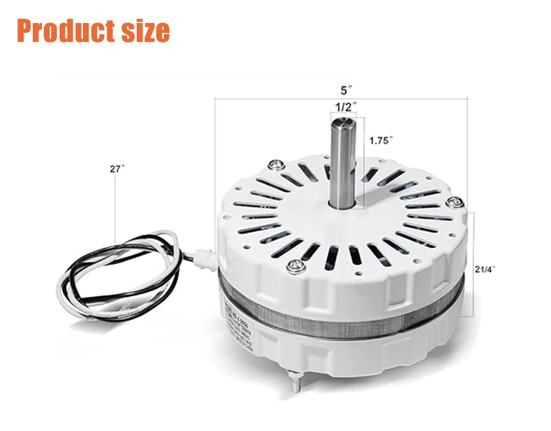 Power Vent Attic Fan, 120V, 60Hz, A0416B2059, A0510B2389 - detail 10