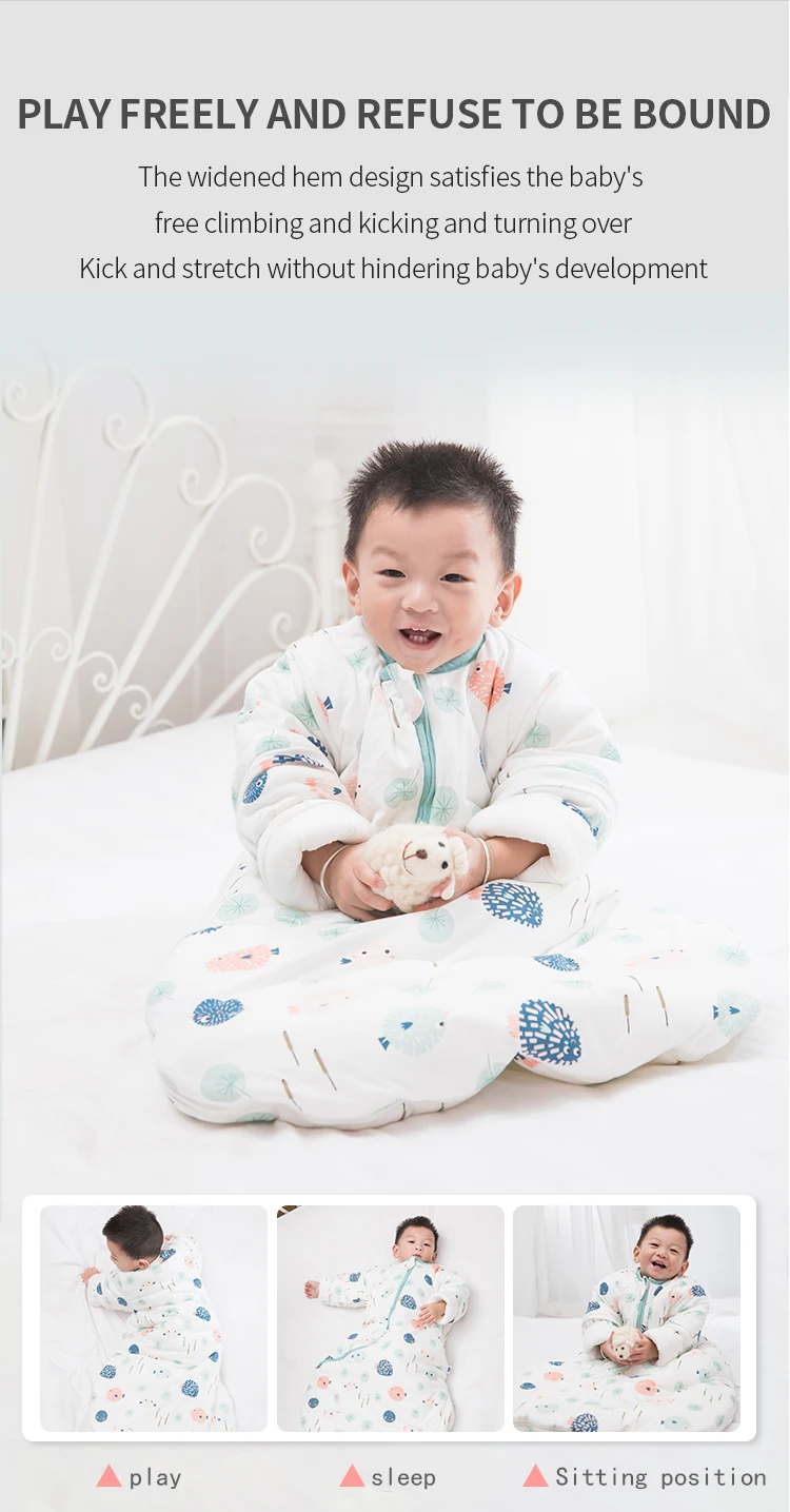 Customized New Born Girl Sleeping Bag Competitive Price Baby Sleep Sack