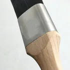 Brush Natural Bristle Wood Handle Paint Brush