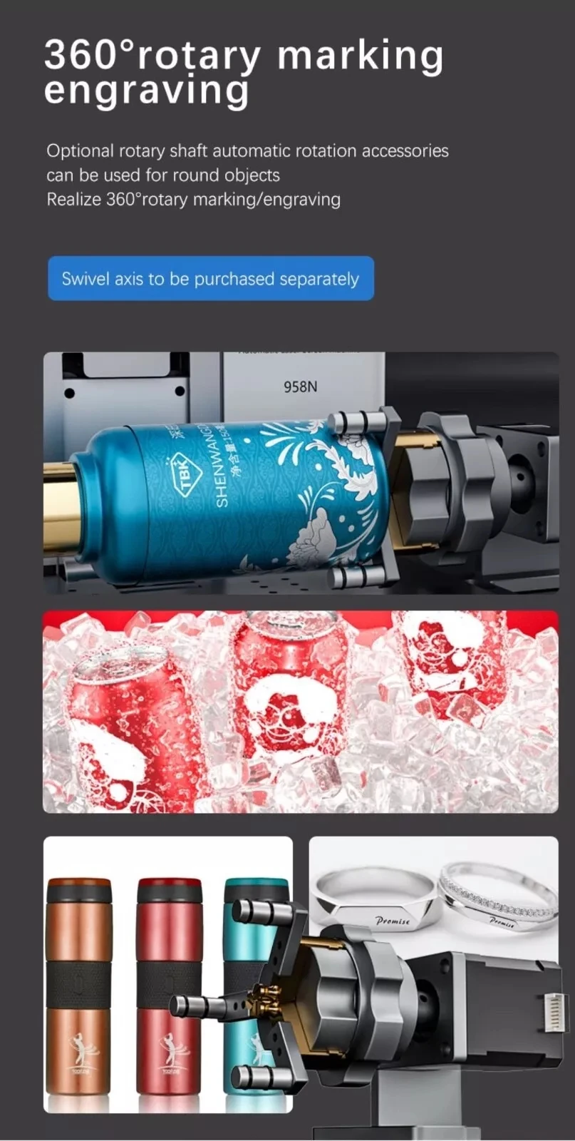 Portable Laser Machine 958N Full-Automatic Screen Breaker Machine with High Precision Detachable Machine