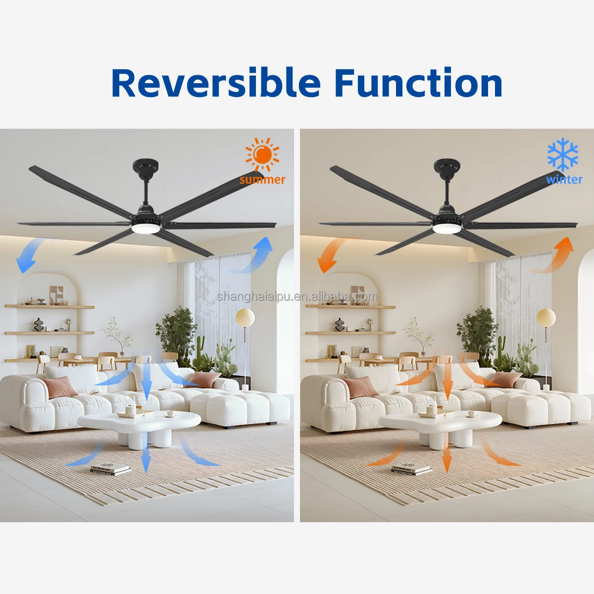Ceiling Fan, HVLS, 120inch - detail 4