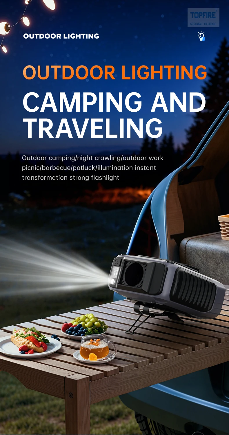 High Speed Wearable Fan, USB, Portable - detail 14
