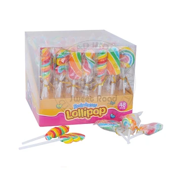 Halal Fruit Shape Sweets Handmade Lollipop Candy Sweets Confectionery