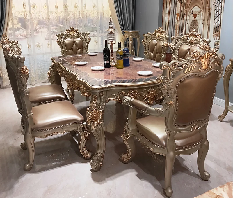 italian style round dining table