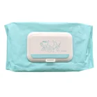 2021 Hot Sale Oem 80pcs Spunlace Nonwoven Fabric Baby Wipe Case Soft And Smooth Water Baby Wet Wipes