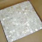 Shell Tile Opal Pearl Wall Decorate Shell Mosaic Tile Natrual Color Made By Mother Of Pearl