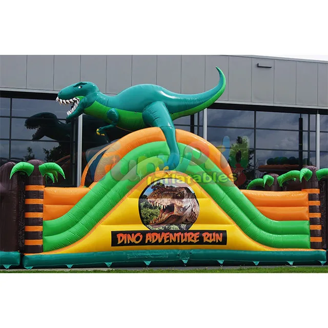 Comercial Obstáculo Gigante Túnel Inflable Dinosaurio Obstáculo Por Cabeza  De Dinosaurio Saltando Castillo - Buy Inflable De Dinosaurio Obstáculo Por  Supuesto Obstáculo Túnel Obstáculo Gigante Túnel Product on 
