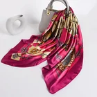 Scarf Hijab 2021 New Spring New Decoration Silk Scarf Summer Sunscreen Shawl Scarf Hijab Women