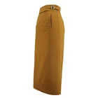 Skirts With 2021 Plain Skirts Women With Low-waist Casual Khaki Slim Girls' Skirts Summer Korean Clothes Dresses Skirts