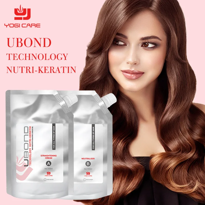 New Arrival Top Quality Best Permanent Hair Bond Cream Straighten For  Straightening & Curling - Buy Salon Hair Straightening Cream,Hair  Straighten Perman For Hair Caring Wave Hair,Ubond Straightening Cream A+b  Product on