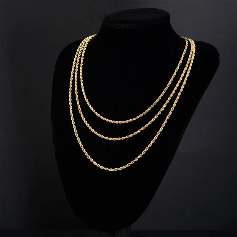 Jewelry Wholesale 3mm 14k Solid Gold 