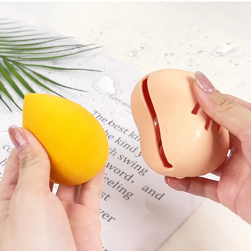 Soft Silicone Makeup Sponge Drying Holder Beauty Sponge Stand Make Up Sponge Holder