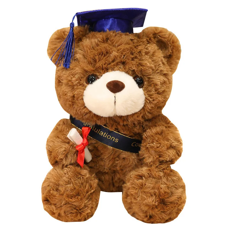 cute graduation plush