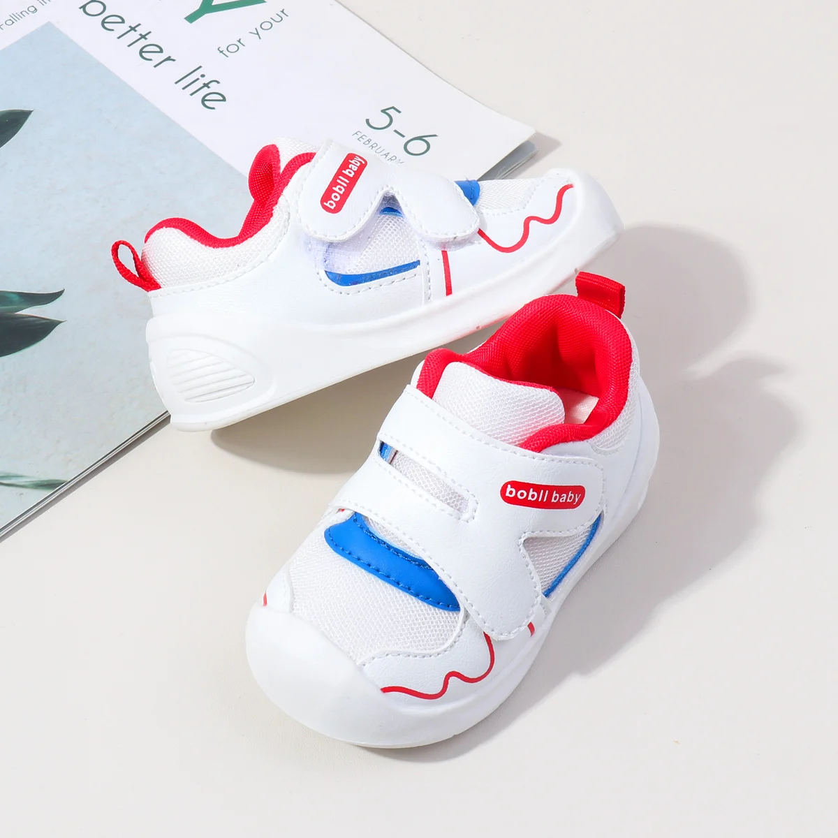 Classic Toddler Shoes Durable Versatile Spring and Autumn Comfortable Toddler Shoes for 0-3 Years Boys and Girls factory