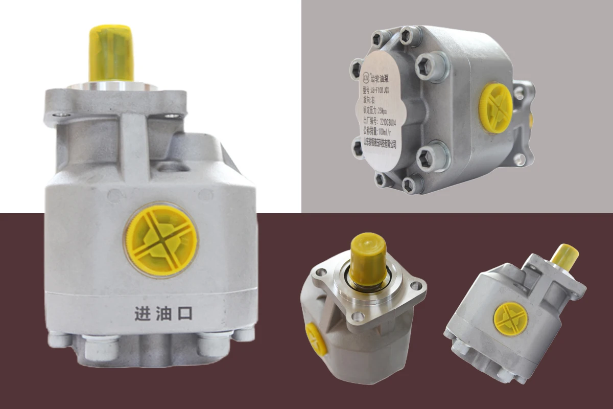Low Cost Aluminum Gear Pump Hydraulic 80/100cc for Tipper Trucks manufacture