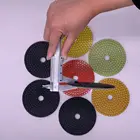 Diamond Pad 100mm Diamond Flexible Wet Polishing Pad For Stone
