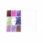 High Quality Best-selling Puzzle DIY Color Non-toxic Glass Beads Recycled Glass Bead
