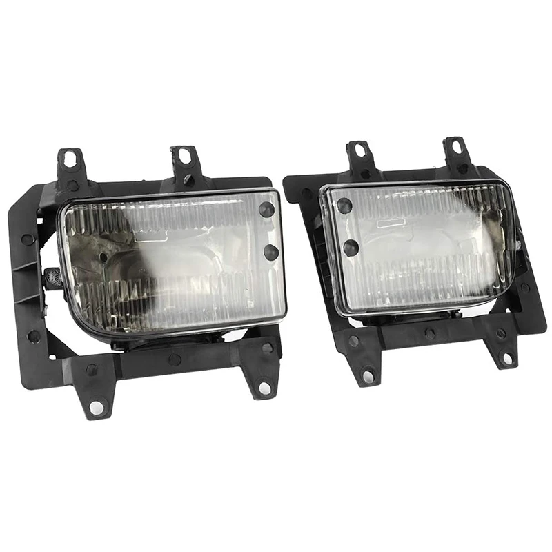 Car Front Bumper Grille Fog Lights Fog Lamp Foglight For Bmw E30 3