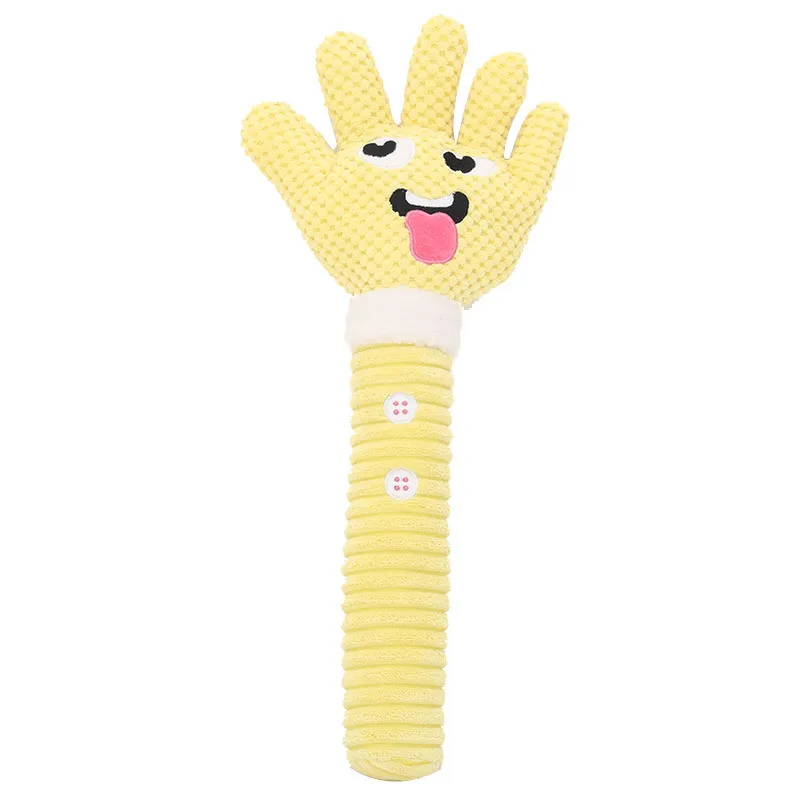 New Palm Design Dog Toy Relieves Boredom Bite-resistant Grinding Teeth Sound Toys Suitable for Small and Large Dog Pet Products manufacture