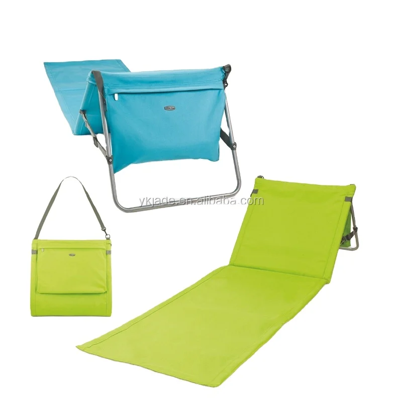 foldable beach mat chair