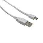 Mini Usb Cable Mini USB Cable For Cellphone And Telephone Mini 5 Pin USB Cable For MP3/PM4 WHITE COLOR