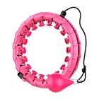 Hula Hoop 24 Joints No Fall Smart Weighted Fitness Hula Ring Hoop For Adults Weight Loss Exercise Knots