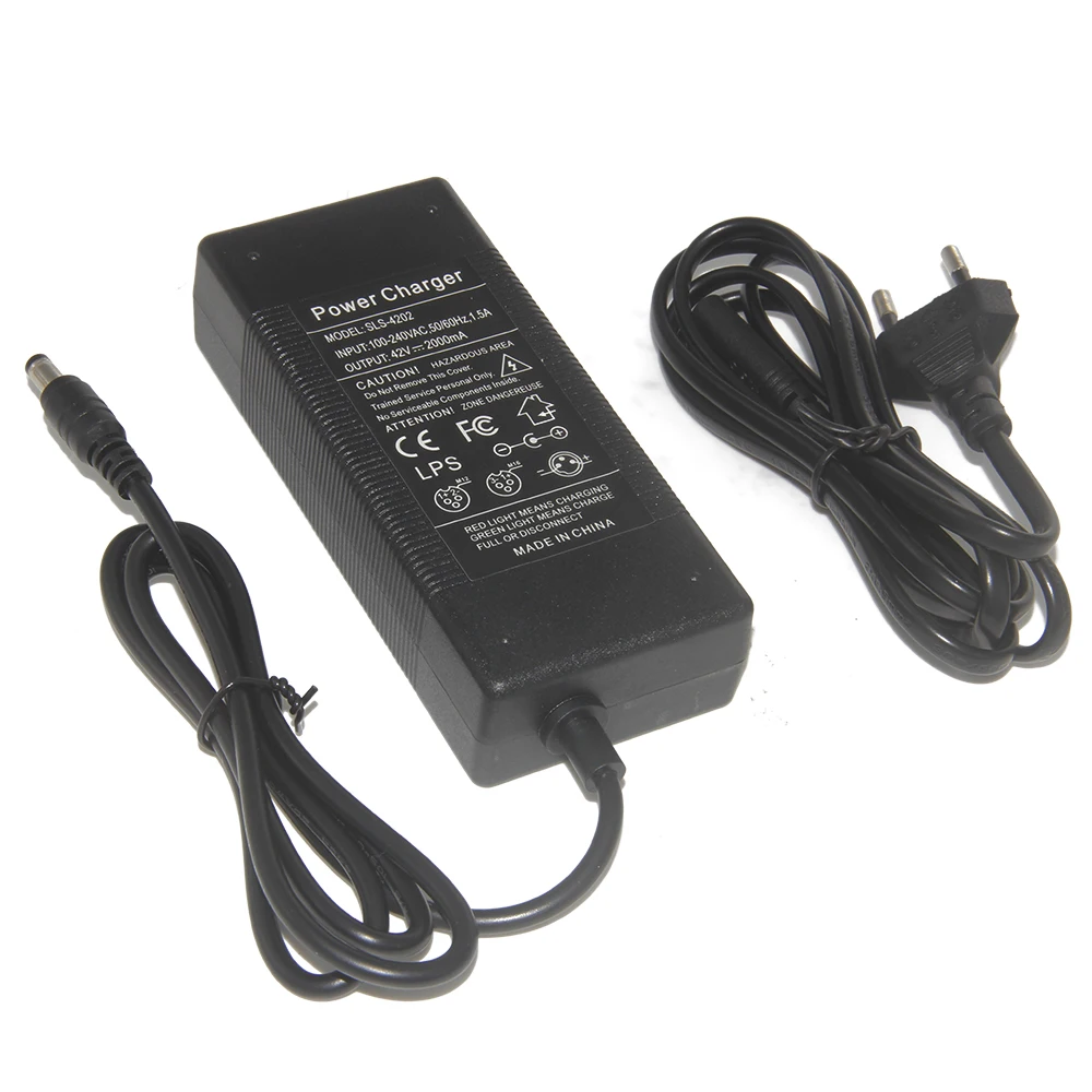 65W 42V 2A DC Battery Charger Manufacturer Supply Original Universal AU Plug Head Lithium Battery Charger