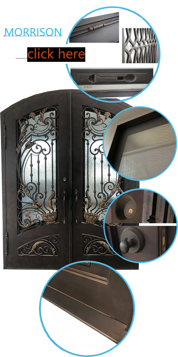 wrought iron door date