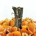 Craft Pumpkin SYART Fall Harvest Decor Handmade Orange Natural Woodcurl Craft Pumpkin