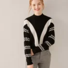 Sweater Wool Cashmere Sweater 40%Cashmere 60% Wool Sweater