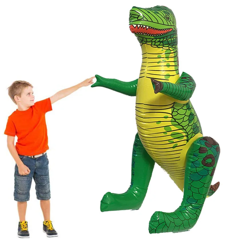 76cm Inflatable Dinosaur Dino Pool Party Holiday Beach Party Kids Toy 