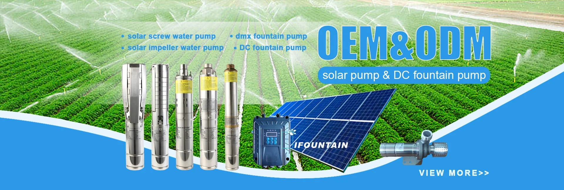 Popular Submerged Dc V Brushless Hp W Solar Powered Water Pumps