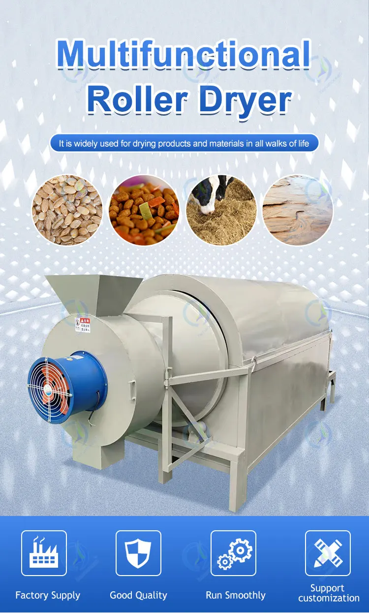 Automatic Temperature Control Drum Electric Heating Grain Roasting