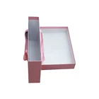 Private A Gift Box Private Logo Printed Hard Cardboard Drawer Box Scarf Box Packing Gift Packaging Paper Drawer Box