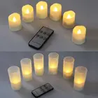 Light Candle Led Tea Candle Light Wholesale 2020 Rechargeable Tea Light USB LED Candle Lamp Pack Of 6
