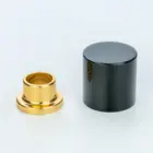 Glass Bottle High-end 18mm Gold Aluminum Manufacturer 35N Magnetic Perfume Top Caps For Glass Bottle