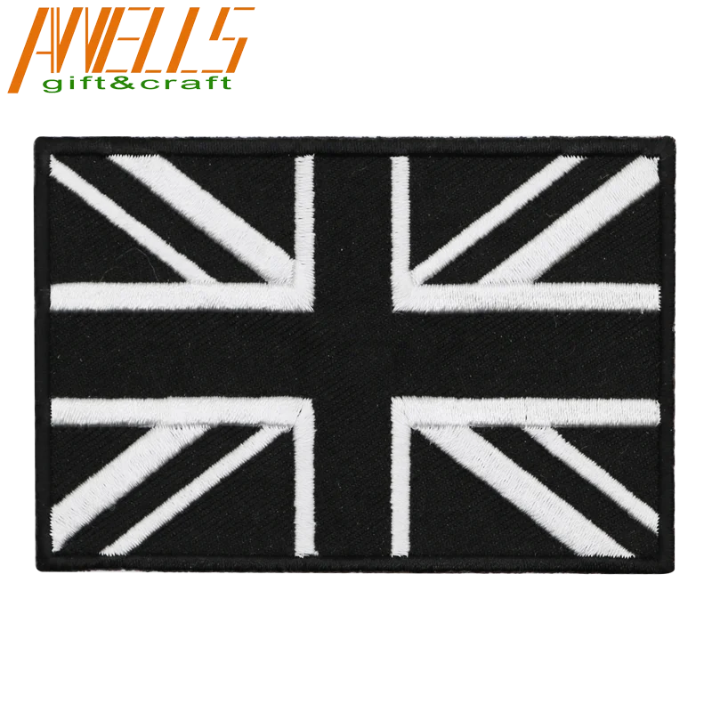 Badge Union Jack Hook and Loop Backed Morale Patch 