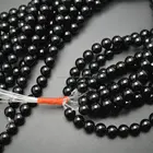 Aa Beads Grade AA Black Onyx Agate Stone Round Loose Beads