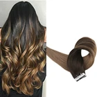 Tape Hair Tape High Quality Factory Price Double Weft Ponytail Human Cuticle Hair Invisible Tape Hair Extensions Human Hair