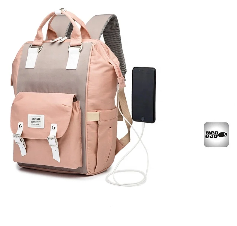 anello gold buckle backpack