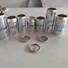 Tin 355ml And 473ml US Market Use Aluminium Metal Tin Can Wide Mouth Canning Lids