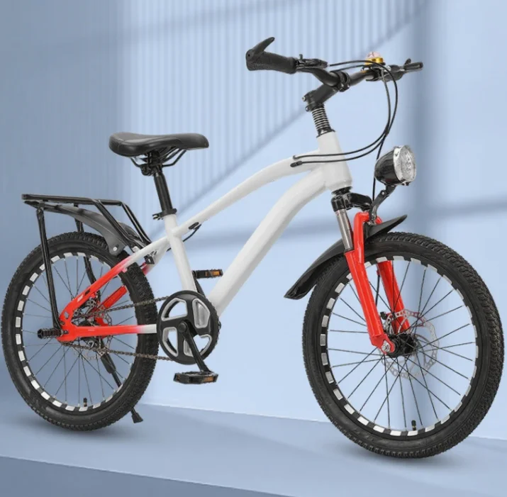 product 20 inch single speed pedal steel mountain bike for kids shock absorbing with disc brake system-6