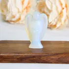 White White Hot Selling Product White Crystal Gemstone Angels Carved Handmade For Souvenir Gift