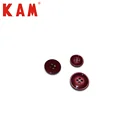 Button Button Custom Logo 4-holes Round Flatback Resin Buttons For Clothing