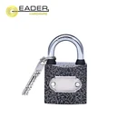 Padlock Eader Anti Theft And Waterproof Black Iron Padlock Brass Core High Safety Durable 32mm Door Padlock