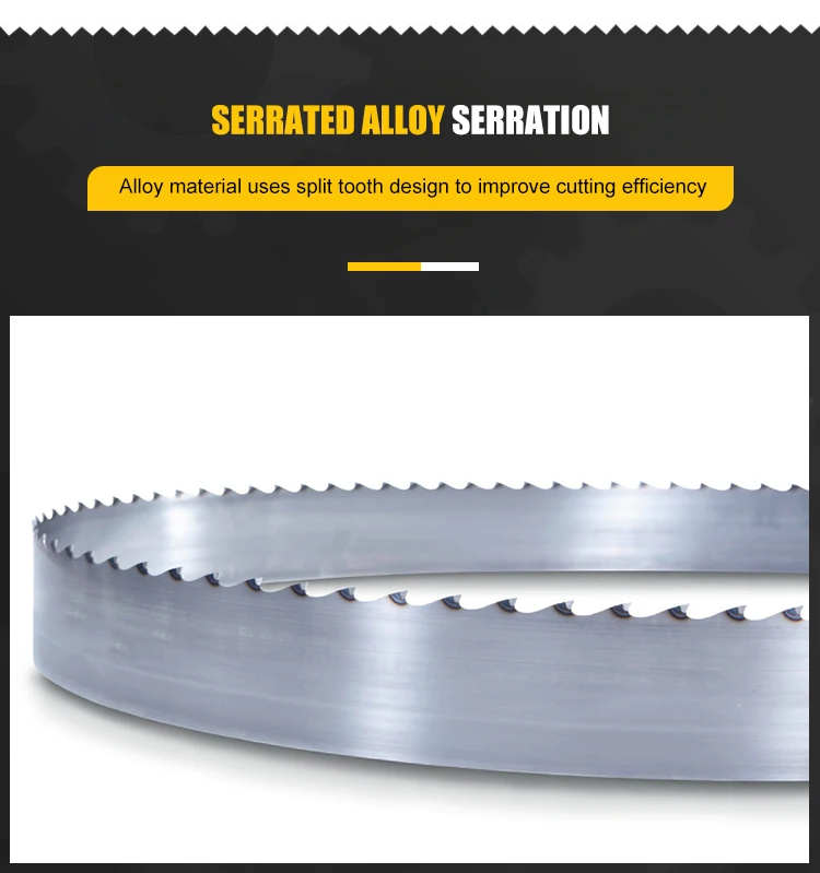 Wholesale Customizable Alloy Steel Stellie Carbide Band Saw Blade For