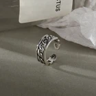 Jewellery 925 Silver K124K Antique Jewellery 925 Sterling Silver Chain Rings