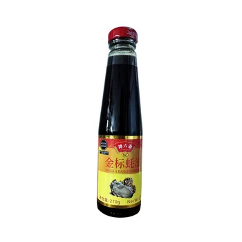 TanLiuYe Gold Label Low Sodium Oyster Sauce 512g Glass Bottle Fresh Style OEM Service Drum Packaging Soybean Primary